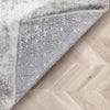 Thiva Vintage Oriental Floral Pattern Ivory Rug